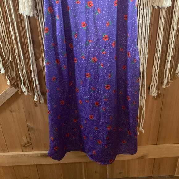 Liquorish Floral Mixed Print Button Down Dress Size 4 - Picture 10 of 10